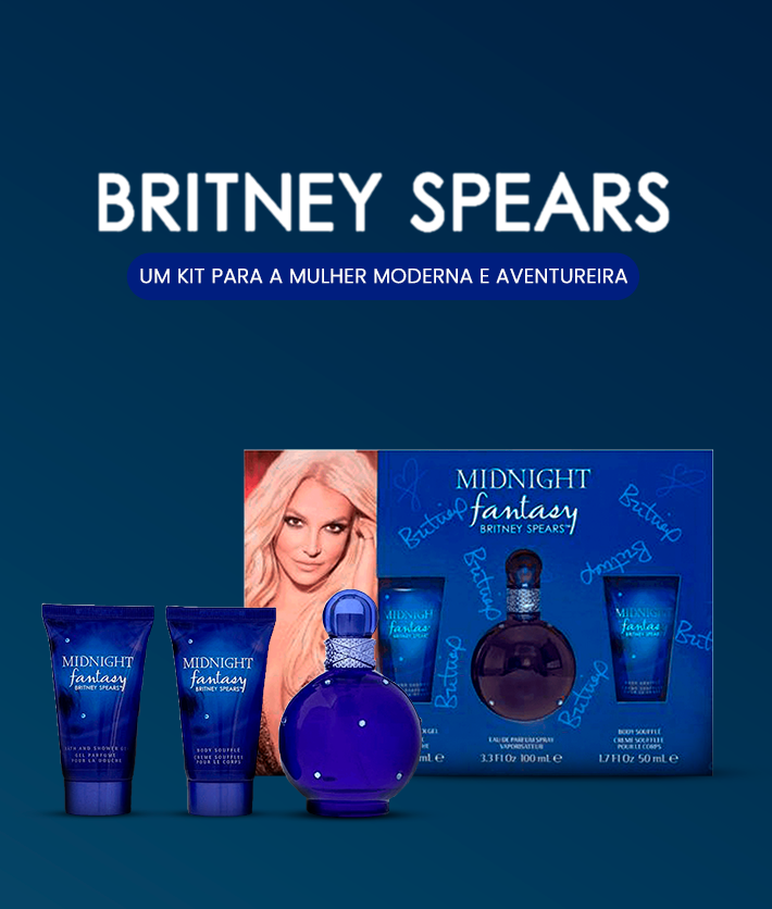 Britney Spears | Novo Kit Fantasy Midnight